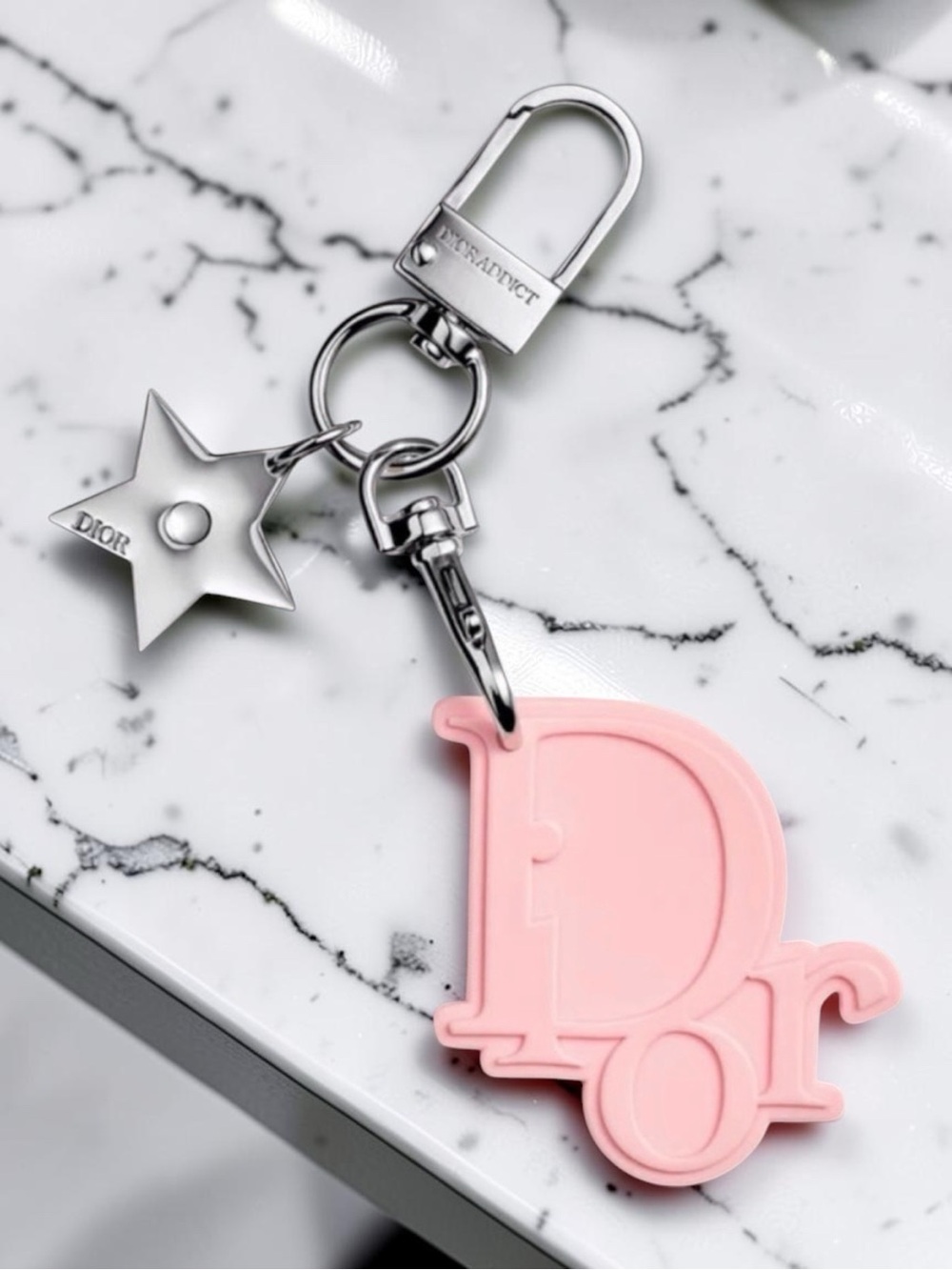 Dior Addict Rosy Glow Scented Gum Pink Rubber Keychain / Bag Charm-Dior Beauty